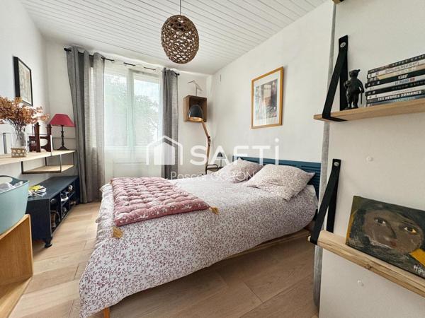 Plain-pied rénové proche plage & au calme