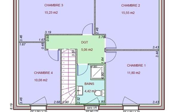 Maison à vendre    5 pièces •  Moutiers