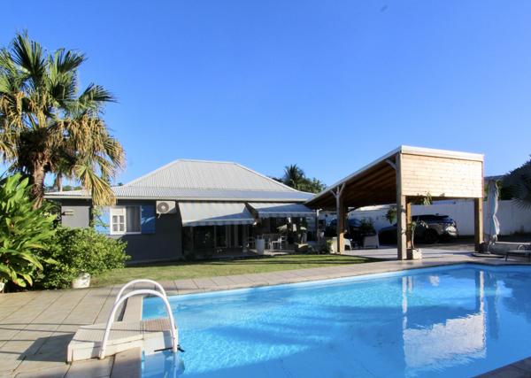 Baie-Mahault (97122) NOUVEAU PRIX: Maison de plain-pied avec piscine à Moudong