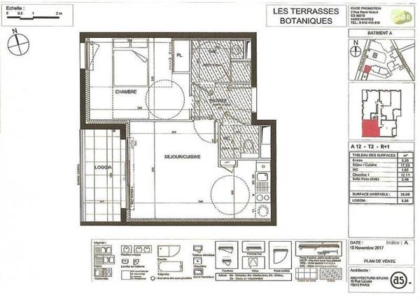 Appartement 2 pièces - 44000 Nantes -  SAINT PASQUIER