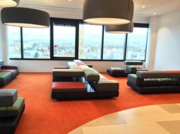 Bureaux à louer à Bezons immeuble certifié HQE face à la Seine
