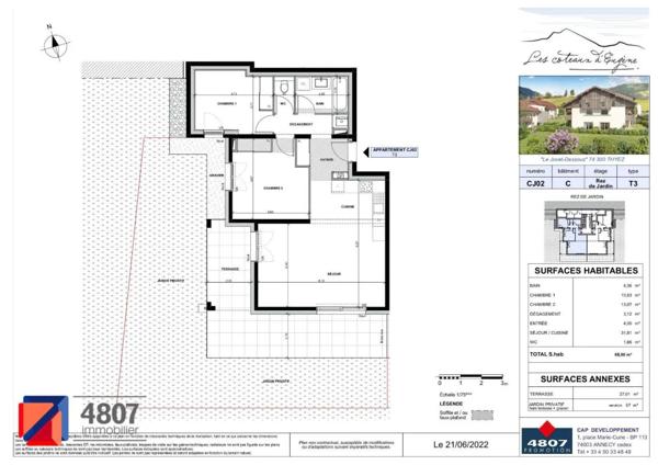 Appartement à louer à Thyez (74300)