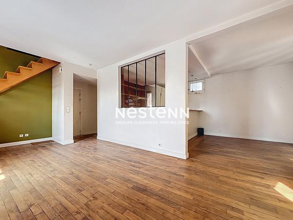 ISSY LES MOULINEAUX - Appartement duplex 3/4 pièces dernier étage proche du métro Mairie d'Issy ligne 12