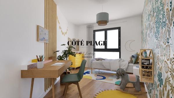 Les Mathes (17570) La Palmyre Appartement NEUF T5 avec 2 BalconsTerrase en Duplex Garage et cave au prix de 798.000€ HAI