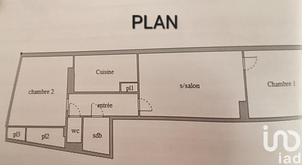 Appartement à vendre 3 pièces 53 m² Le Havre