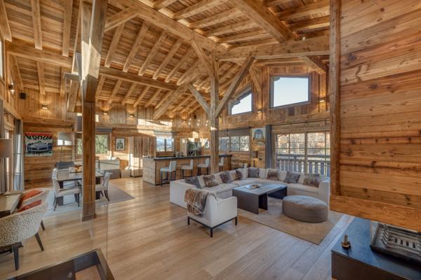 Vente Chalet de luxe Megève 7 Pièces 450 m²