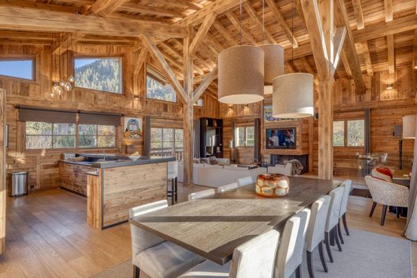 Vente Chalet de luxe Megève 7 Pièces 450 m²