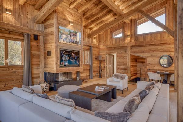 Vente Chalet de luxe Megève 7 Pièces 450 m²
