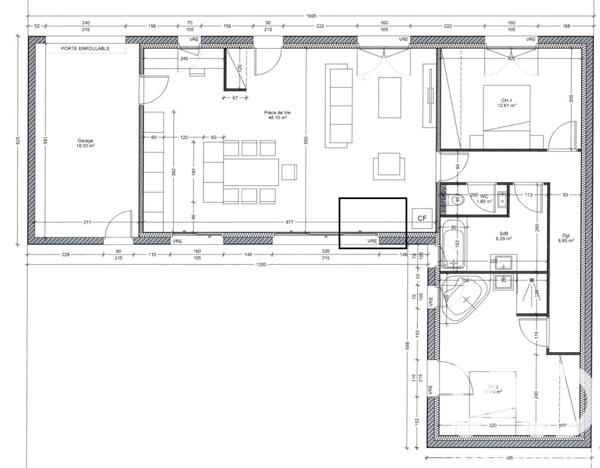 Maison à vendre 4 pièces 95 m² Champagné-les-Marais