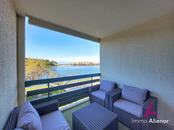 SOUSTONS PLAGE - T2+CABINE - VUE LAC et OCEAN