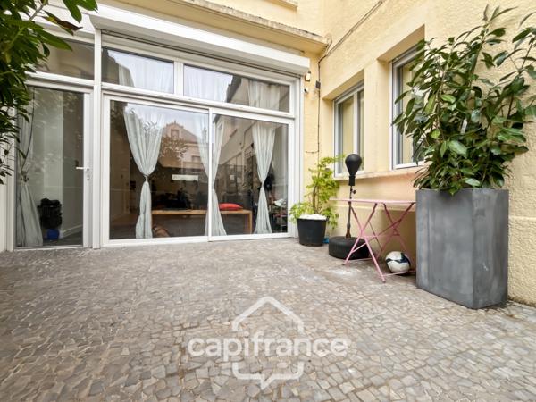 A vendre, appartement, esprit Loft, 164 m2, 5 pièces NOGENT SUR MARNE (94), avec Cour intérieure et box 1 voiture