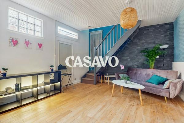 Vente Maison 3 pièces de 56m² - 92600 Asnières-sur-Seine