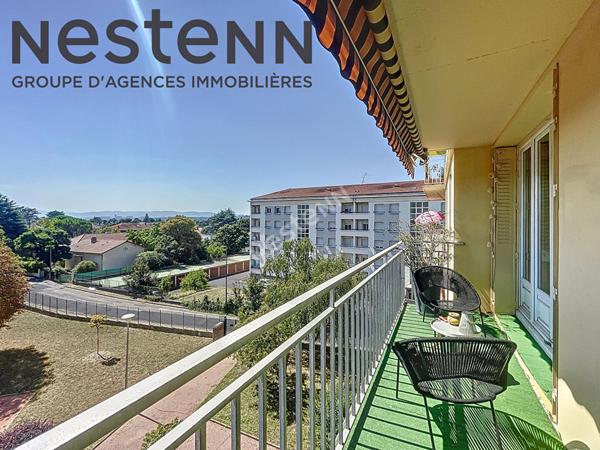 Appartement T3 - Vernay - Balcon - Expo Sud - Traversant - Parking