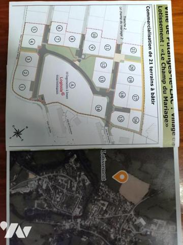PUTANGES PONT ECREPIN: Parcelles de terrain à bâtir 45€ ttc le m²