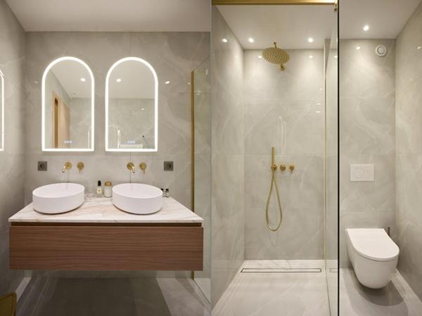 Palm Beach  Pied-dans-l'eau : Appartement d'Élégance avec Vue Mer Panoramique