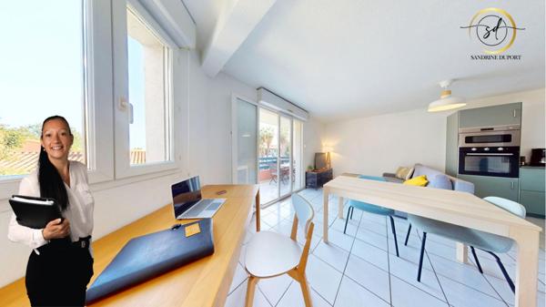 APPARTEMENT T3 avec balcon exposition sud  place de parking