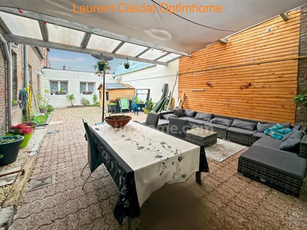 GUISE - MAISON 8 PCES - ENV.244M2 - 6 CHAMBRES - COUR - PLAIN-PIED POSSIBLE