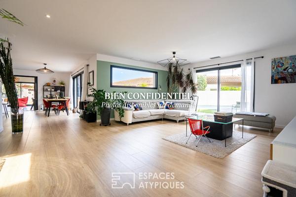 Maison contemporaine secteur Mas Vermeil / Cabestany en autoconsommation électrique