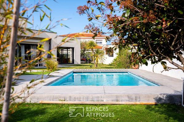 Maison contemporaine secteur Mas Vermeil / Cabestany en autoconsommation électrique