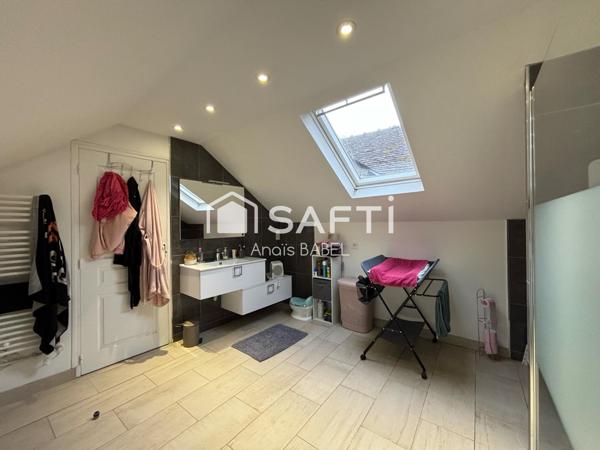 Maison au cœur des Riceys, village viticole de charme en Champagne.