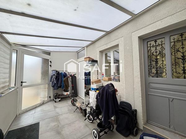 Maison au cœur des Riceys, village viticole de charme en Champagne.