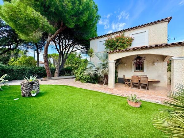 Var frejus/puget-sur-Argens - villa individuelle sur 800m2 avec piscine + garage/ annexe de25m2