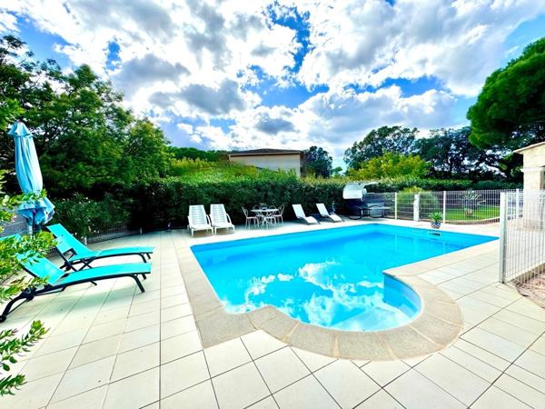 Var frejus/puget-sur-Argens - villa individuelle sur 800m2 avec piscine + garage/ annexe de25m2
