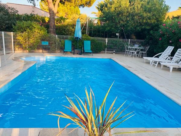 Var frejus/puget-sur-Argens - villa individuelle sur 800m2 avec piscine + garage/ annexe de25m2
