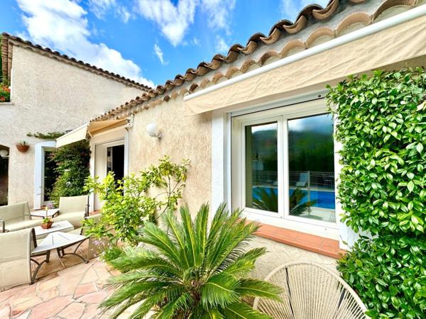 Var frejus/puget-sur-Argens - villa individuelle sur 800m2 avec piscine + garage/ annexe de25m2