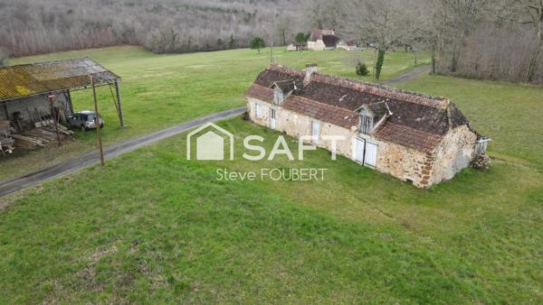 Périgourdine à restaurer, nature calme et authenticité