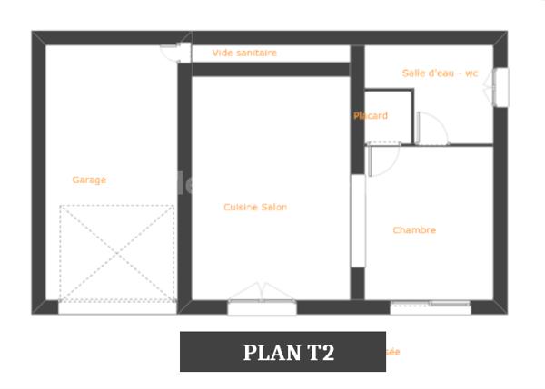 Ensemble de biens immobiliers: Maison + T2 + Dépendance