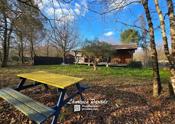 Maison plain pied ossature bois parc