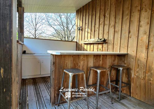 Maison plain pied ossature bois parc