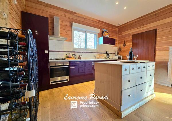 Maison plain pied ossature bois parc