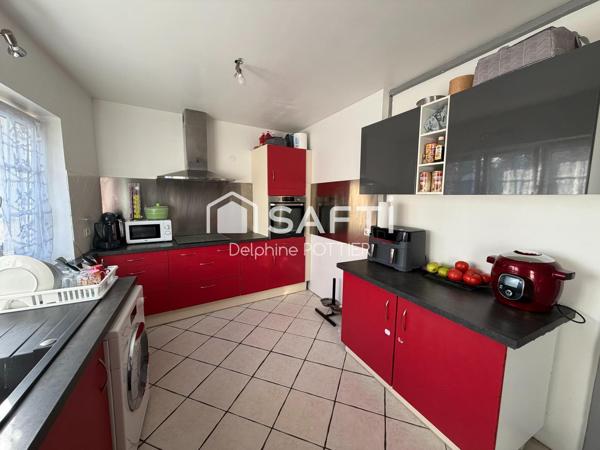 Maison 3 Chambres, terrain clos