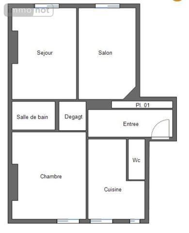 Appartement à vendre à Paris 15e arrondissement à Paris (75015), ref : 75194-77