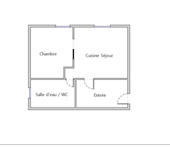 Appartement à vendre 2 pièces 33,29 m² Paris 10