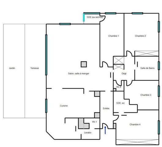 Appartement 5 pièces 135.74 m2