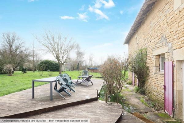 Maison 6 chambres avec nombreuses dépendances sur terrain de 10850m2