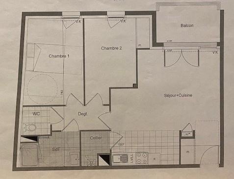 SAINT SEBASTIEN SUR LOIRE - T3 - RESIDENCE DE 2020 - STATIONNEMENT