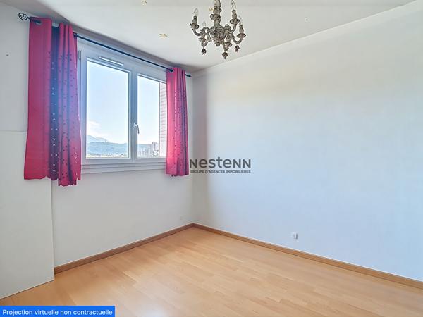 Appartement Grenoble 4 pièce(s) avec 3 chambres de 67 m2 avec vue sur les massifs