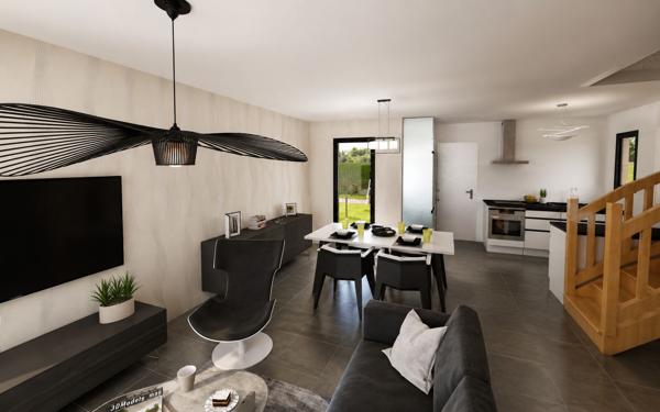 Terrain + Maison à vendre 4 pièces - 92 m²