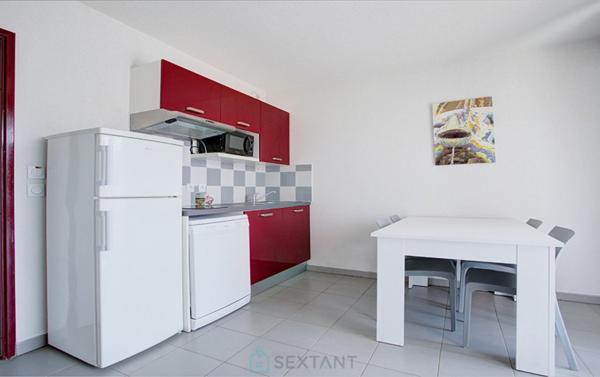 APPARTEMENT T2 PLUS CABINE. 6 COUCHAGES. TERRASSE. PARKING.