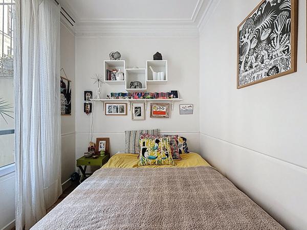 SOUS OFFRE - Charmant T2 en Rez-de-Chaussée sur cour sécurisé, Rue Dulong, Paris 17e