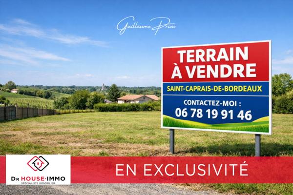 Terrain à vendre de 792 m²