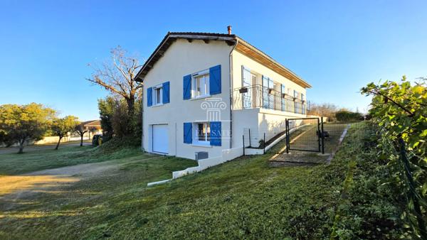 Eauze (32800) MAISON T5 - 112M² HABITABLE AVEC GARAGE ET JARDIN AUTOUR