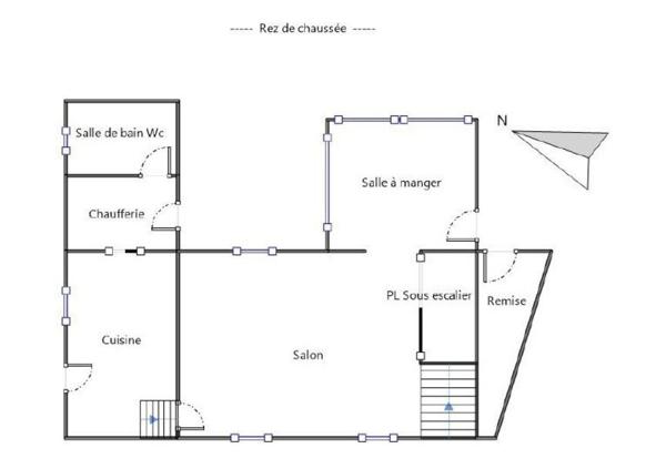 Maison à HONFLEUR, 14600 - 4 pièces 104m²