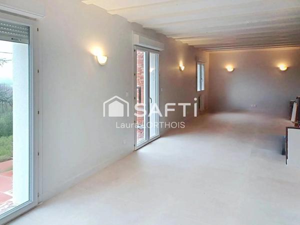 Appartement T4 entièrement rénové, lumineux, accès rapide vers Toulouse