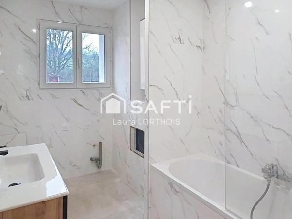 Appartement T4 entièrement rénové, lumineux, accès rapide vers Toulouse