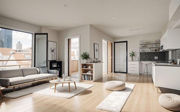 Appartement à vendre    2 pièces • 50,44 m2 Lyon 3